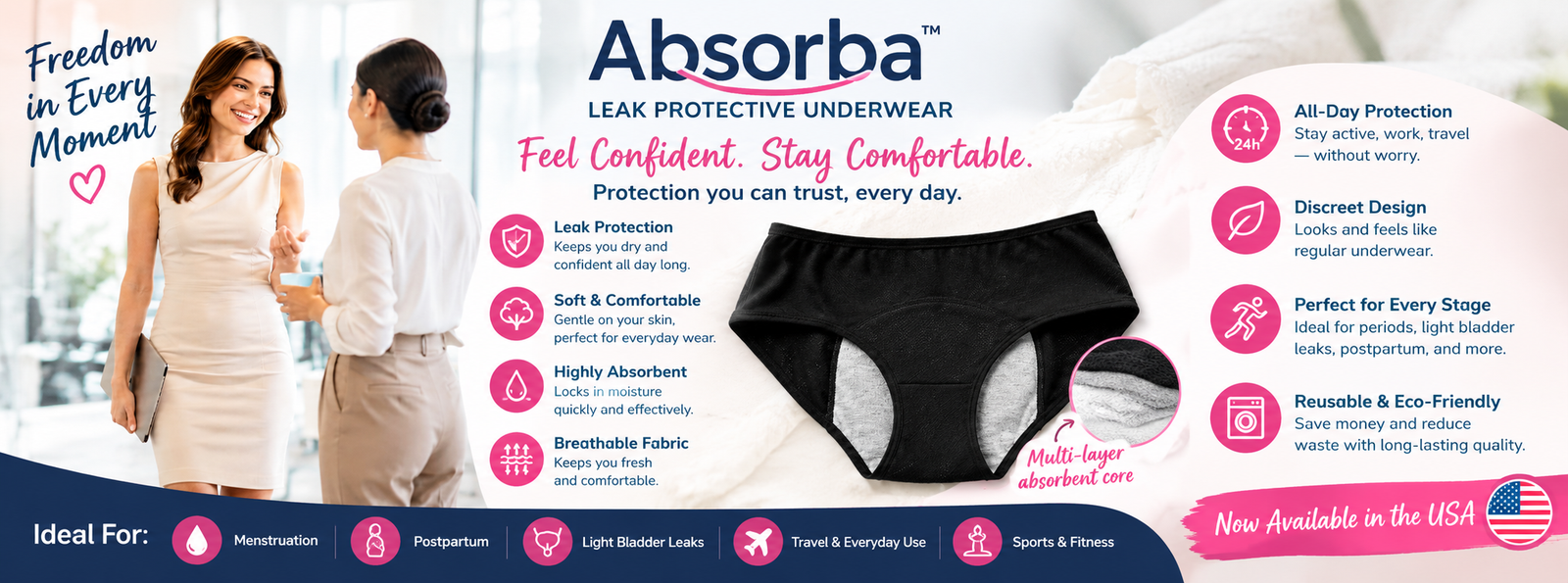 Absorba Leak Protective Underwear